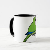 修道士のインコ マグカップ (正面左)