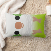 修道士のインコ ランバークッション (ブランケット)