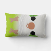 修道士のインコ ランバークッション (裏面)