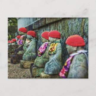 修道士のグループ ポストカード