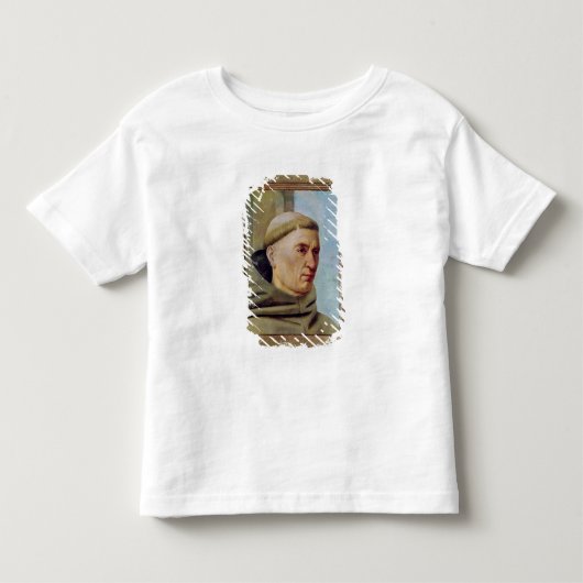 修道士の頭部 トドラーTシャツ (正面)