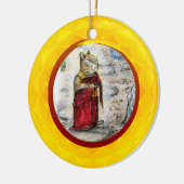 修道士を欠いて下さい セラミックオーナメント (左)