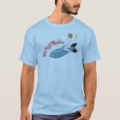 修道士ロケットガール Tシャツ (正面)
