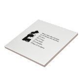 修道女おもしろい – クリーンユーモア、修道女天国ジョーク タイル (側面)