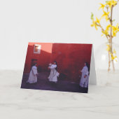 修道女がおもしろいを! カード (黄色い花)