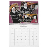 修道女が救出に！カレンダー（3月から開始） カレンダー (3月 2026)