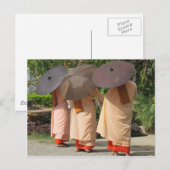 修道女が施しを集める ポストカード (正面/裏面)