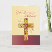 修道女の十字架信仰の命日 カード (正面)