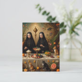 修道女の猫のための超現実的な饗宴 ポストカード (スタンド正面)