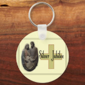 修道女へのジュビリー銀贈物 キーホルダー (正面)