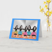 修道女バレリーナ ギフト カード (黄色い花)