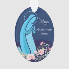 修道女マリアへの一周忌 オーナメント