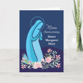 修道女メアリー・ニーリングへの宗教的生活の記念日 カード (正面)