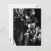 修道女飛んでいるたち。 ポストカード (正面/裏面)