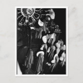 修道女飛んでいるたち。 ポストカード (正面)