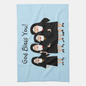 修道女 キッチンタオル (縦)