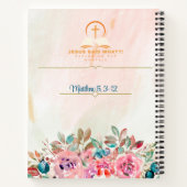 修道院の修道士 ノートブック (裏面)