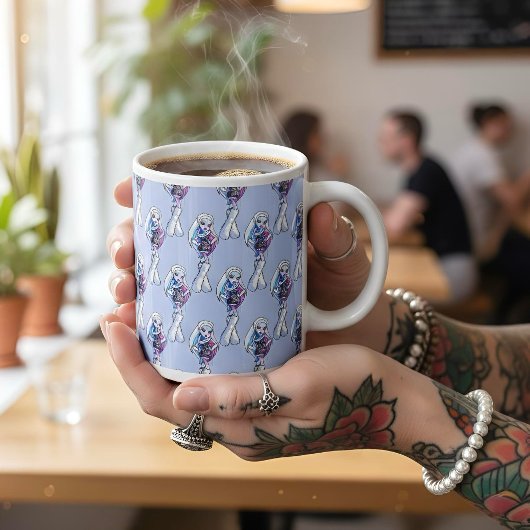 修道院の巨大なマグカップ ジャンボコーヒーマグカップ
