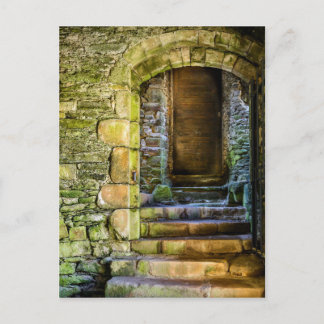 修道院の景フランスの画 ポストカード