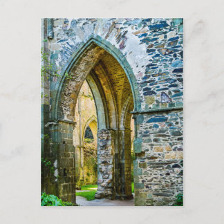 修道院の景フランスの画 ポストカード