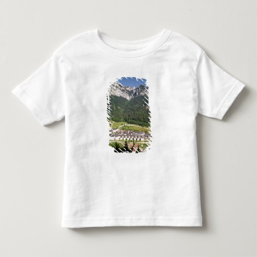 修道院の複合体の眺め トドラーTシャツ (正面)