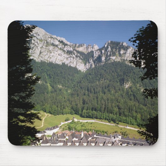 修道院の複合体の眺め マウスパッド (正面)