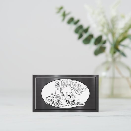 修道院カスタム名刺 名刺 (スタンド正面)