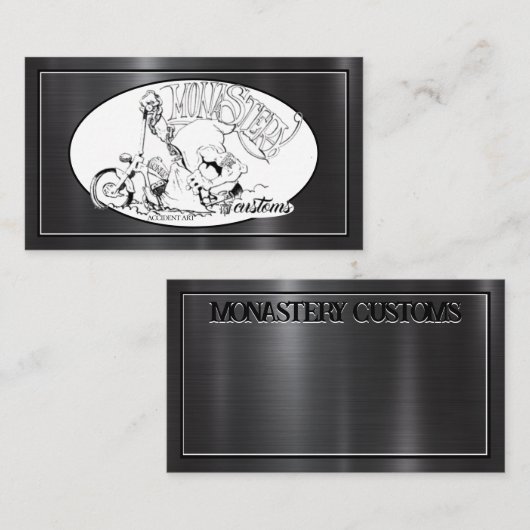 修道院カスタム名刺 名刺 (正面/裏面)