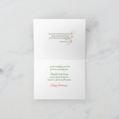 修道院ジュビリー80周年記念水彩画 カード (内部)