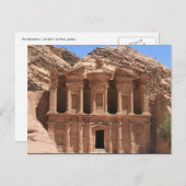 修道院ペトラ前面 ポストカード (正面/裏面)