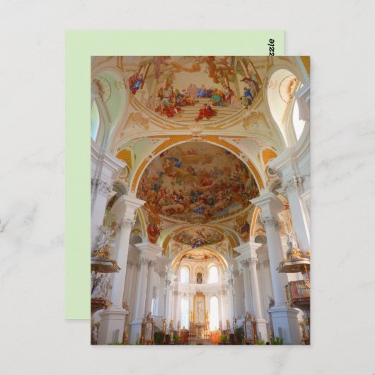 修道院修道院の修道院のネレシェイ教会 ポストカード (正面/裏面)