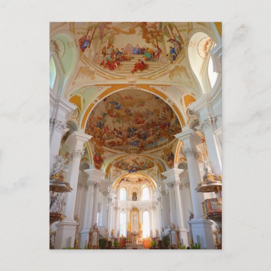 修道院修道院の修道院のネレシェイ教会 ポストカード (正面)