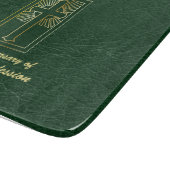 修道院創立50周年記念緑 カッティングボード (角)