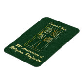 修道院創立50周年記念緑 マグネット (左側)