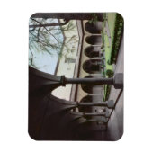 修道院回廊、1442年再建（写真） マグネット (縦)