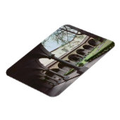 修道院回廊、1442年再建（写真） マグネット (左側)