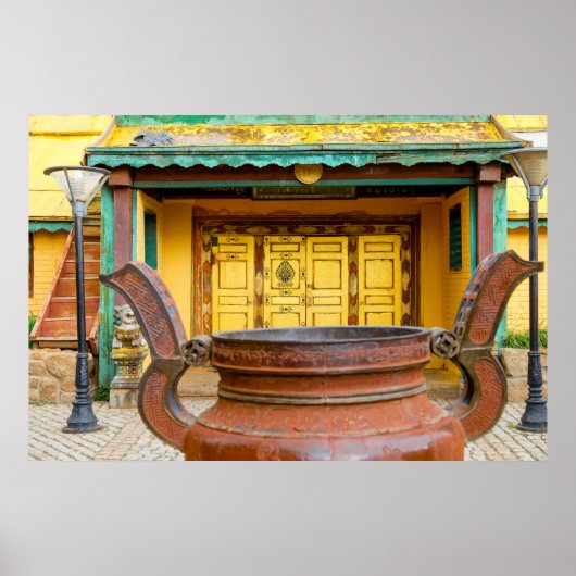 修道院建物外装 ポスター (正面)