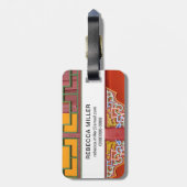 修道院建物詳細 ラゲッジタグ (裏面縦)