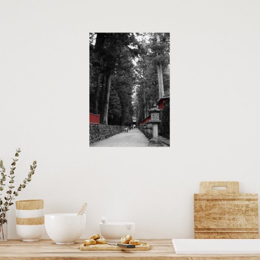 修道院日本の ポスター (キッチン)