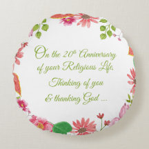 修道院20周年記念水彩花