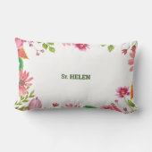 修道院70周年記念水彩花 ランバークッション (裏面)