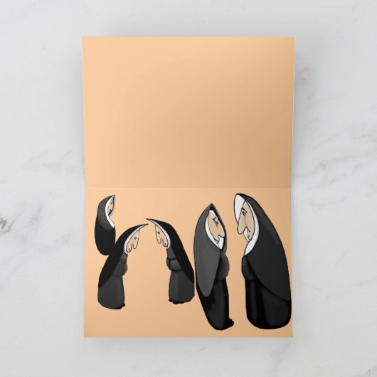 修道院 カード (内部)