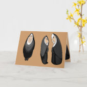 修道院 カード (黄色い花)