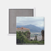 修道院,メテオ素晴らしラ,ギリシャ マグネット (正面/裏面)