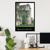 修道院（ヨーク） ポスター (ホームオフィス)