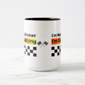 -修飾のコーヒー・マグ促進しません ツートーンマグカップ (中央)