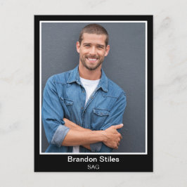 俳優のためのカスタム印刷ポストカード ポストカード