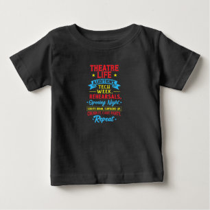 俳優のための演劇生活 ベビーTシャツ