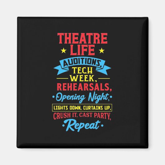 俳優のための演劇生活 マグネット (正面)