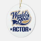 俳優のギフトのオーナメント セラミックオーナメント (左)